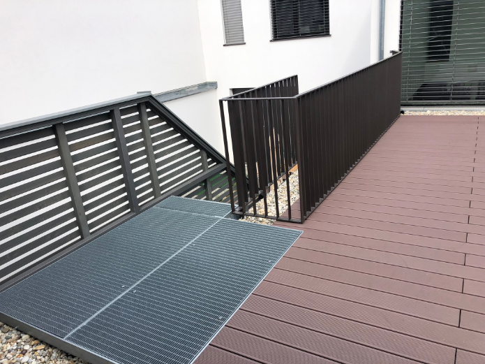 Geländer Dachterrasse